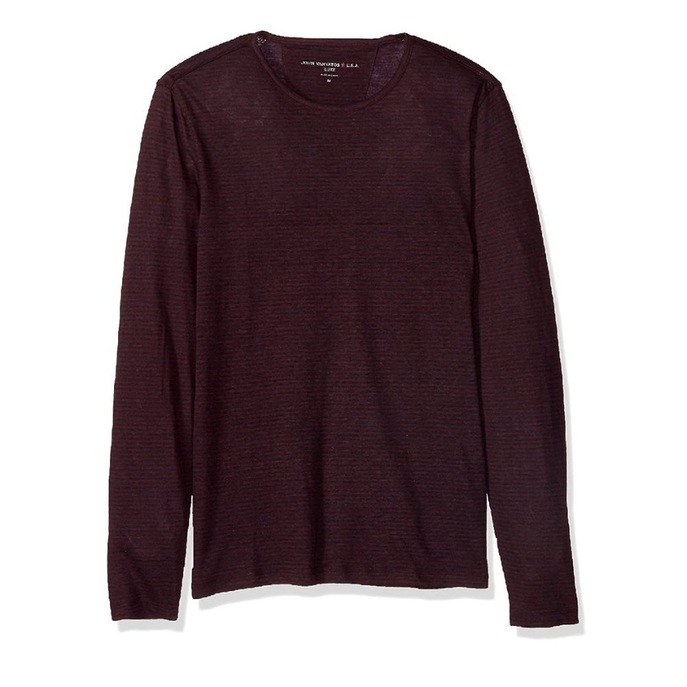 JOHN VARVATOS STAR USA Stripe Long Sleeve T-Shirt